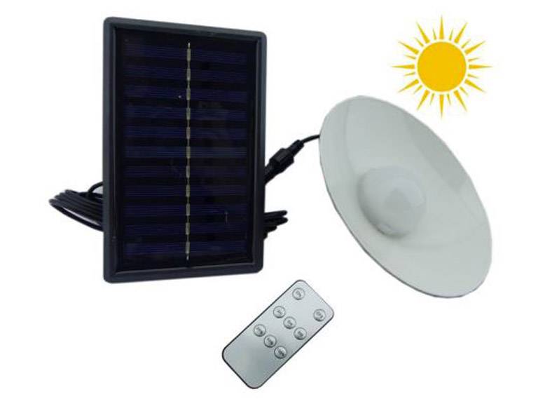 Lámpara LED Solar Tipo Campana Set X1