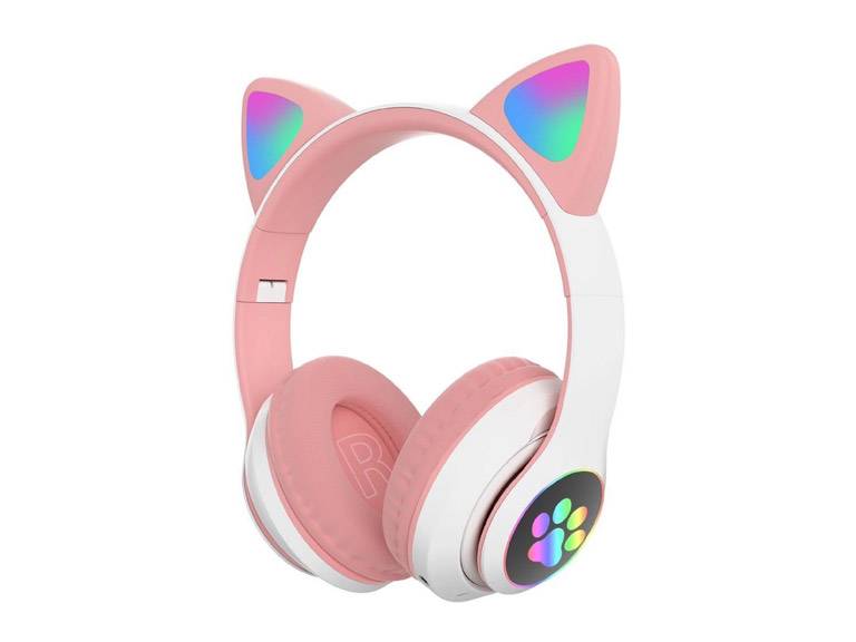 Audífonos Gamer Cat Rosa