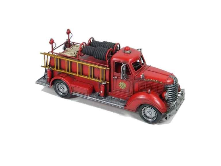 Camion Bomberos Metal Vintage