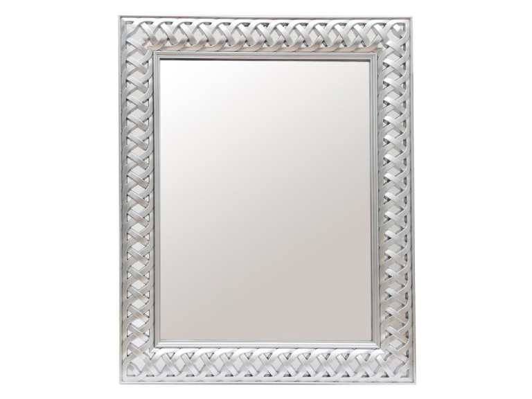 Espejo Tramado Silver 49x59x3.5 cm