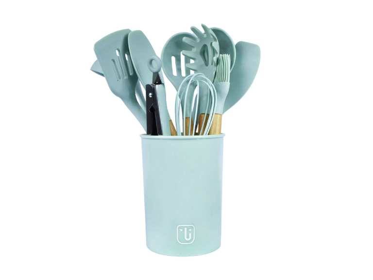 Set 12 Utensilios De Cocina Silicona Calipso Simplit