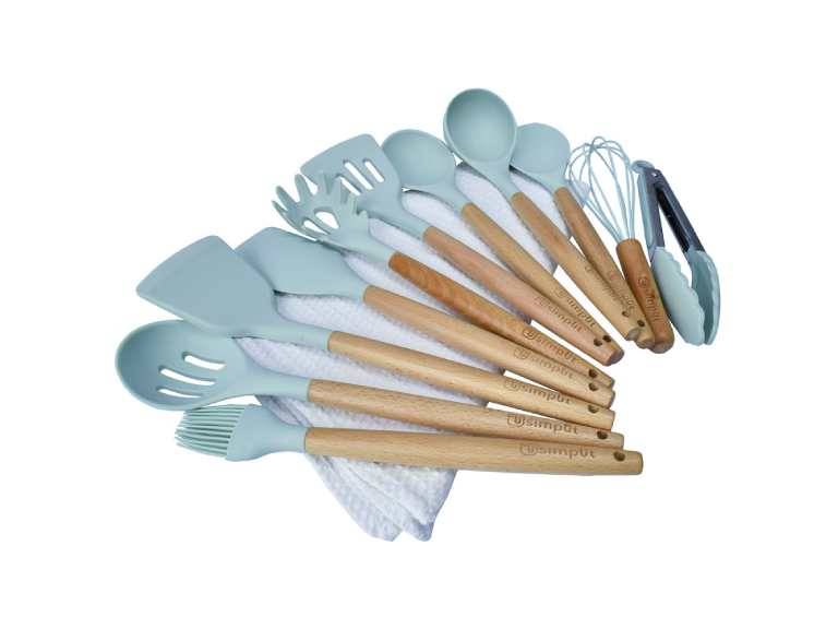 Set 12 Utensilios De Cocina Silicona Calipso Simplit