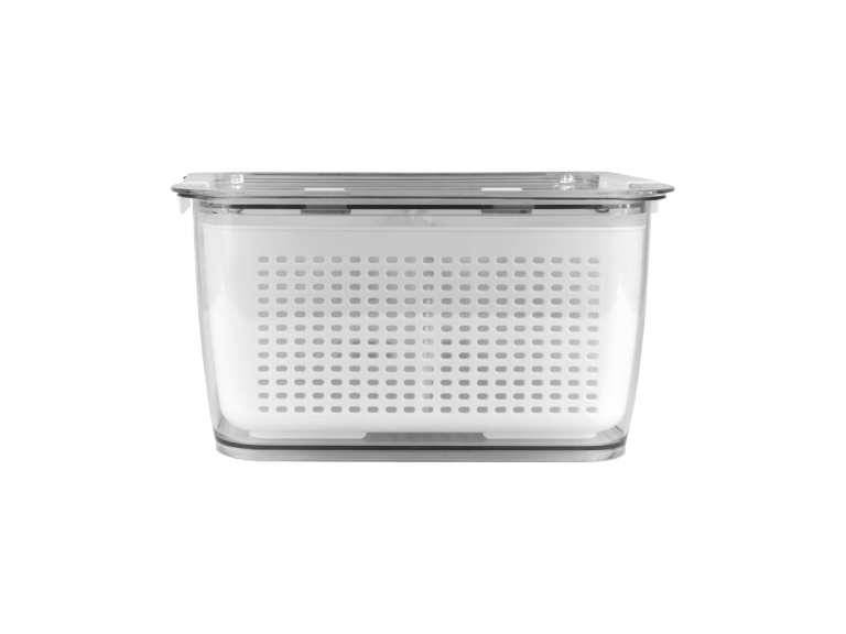 Caja Organizadora Refrigerador con Cesta Grande Simplit