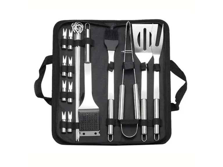 Set Maletín asado parrilla 20 Herramientas Grill Importclick