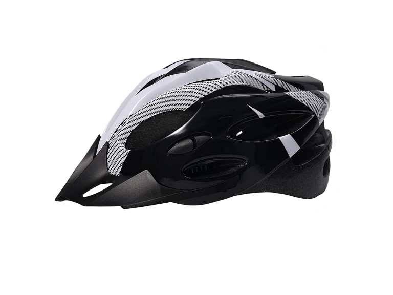 Casco Blanco Bicicleta Profesional Full Seguridad con Luz Importclick