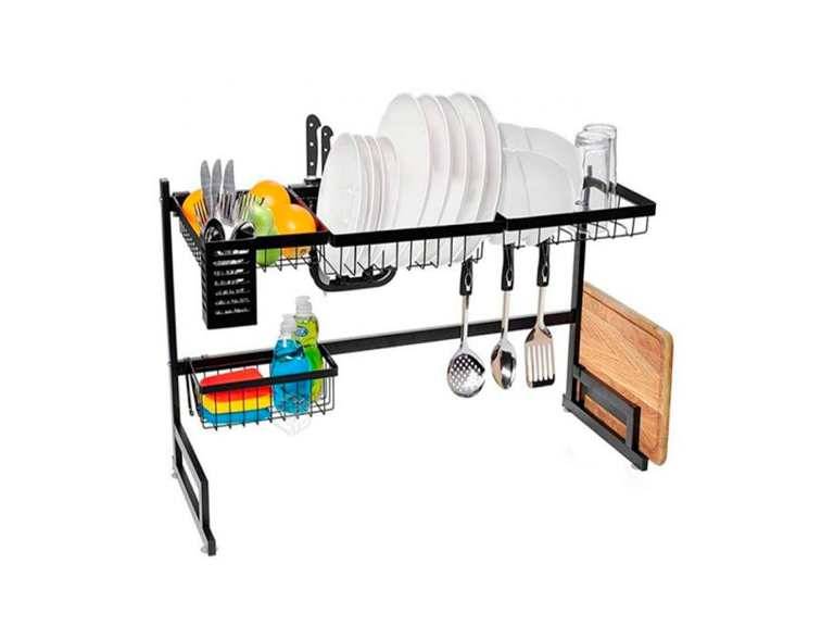 Rack Escurridor Estante Secador Organizador de Platos Vajilla Importclick