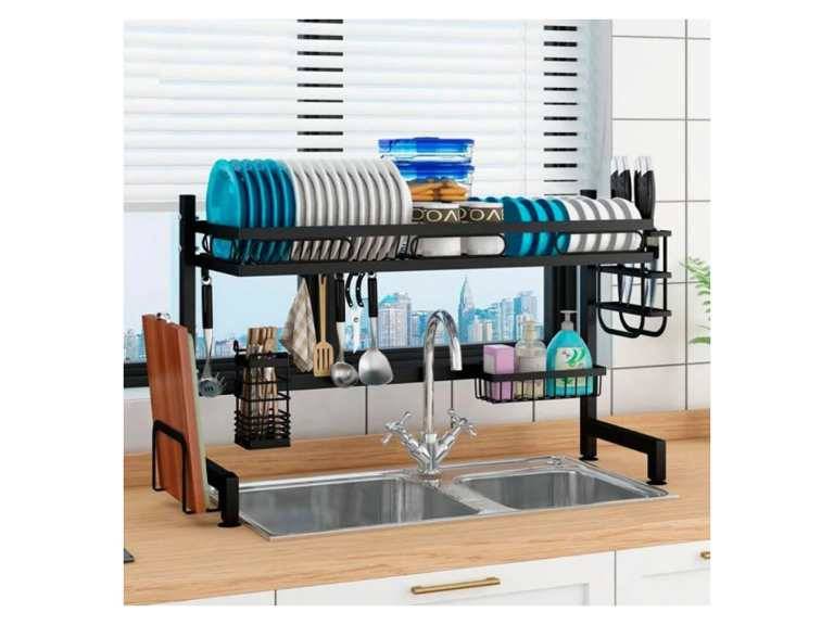 Rack Escurridor Estante Secador Organizador de Platos Vajilla Importclick