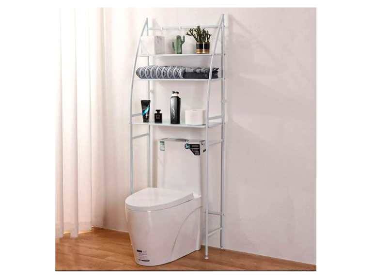 Estante Organizador Baño Repisa 3 Niveles Blanco Importclick