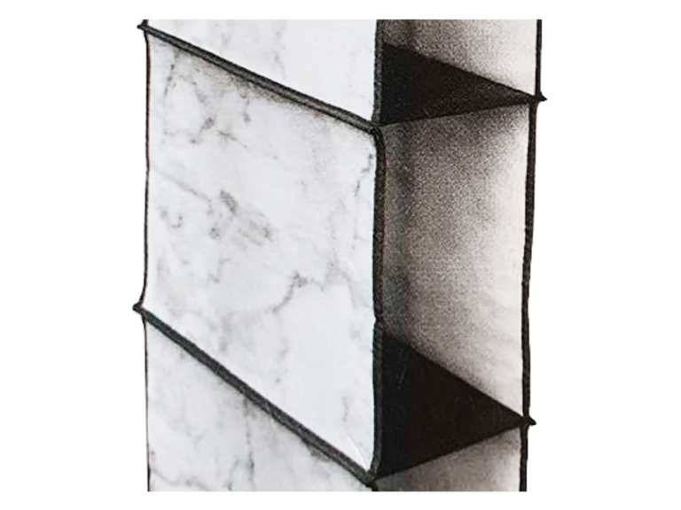 Organizador Closet Hogar Plegable para Ropa 3 Divisiones Gris Importclick