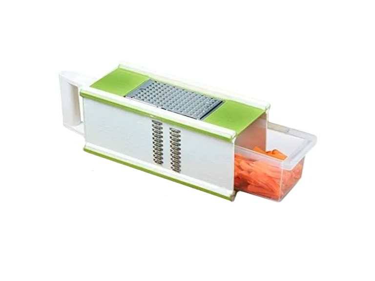 Rallador de Verduras Cocina Multifuncional 5 en 1 Verde Importclick