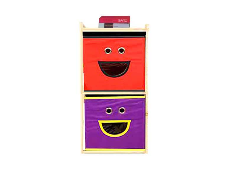 Estante Organizador Multicolor Madera Cafe Claro 31x28x70 cm Importclick