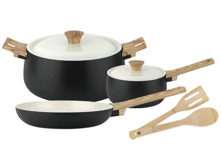Batería Biella Negro 7 pzs