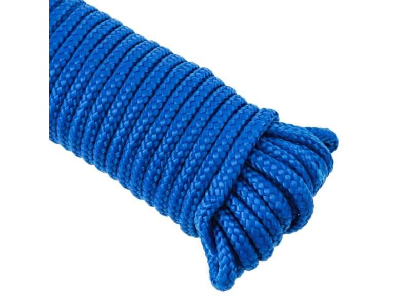 Cuerda trenzada 6mm x 10m varios colores