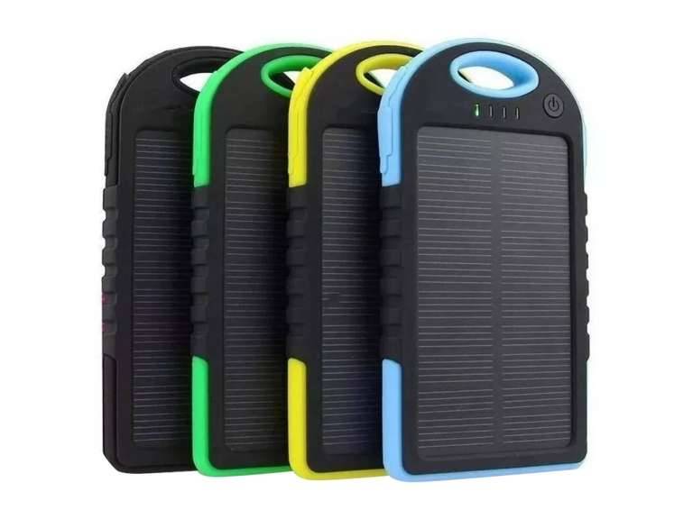 Powerbank Solar 5.000 mah varios colores