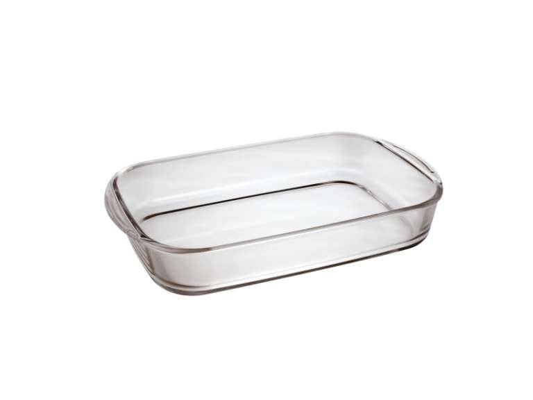 Fuente Rectangular de vidrio Capacidad 3 Lts.