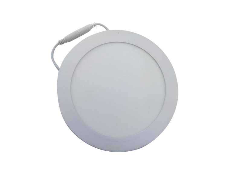 Foco LED Panel de 12 watts Luz calida 220 v. Importclick