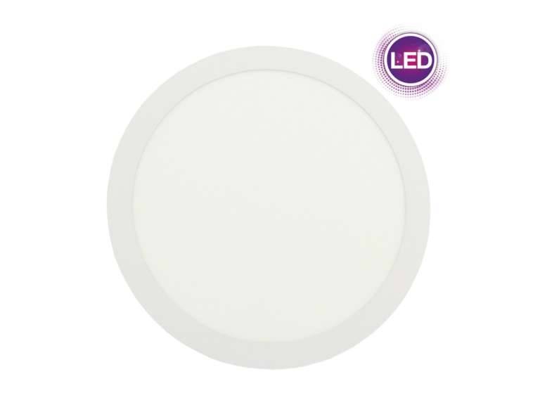 Foco LED Panel de 24 watts Luz calida 220 v. Importclick
