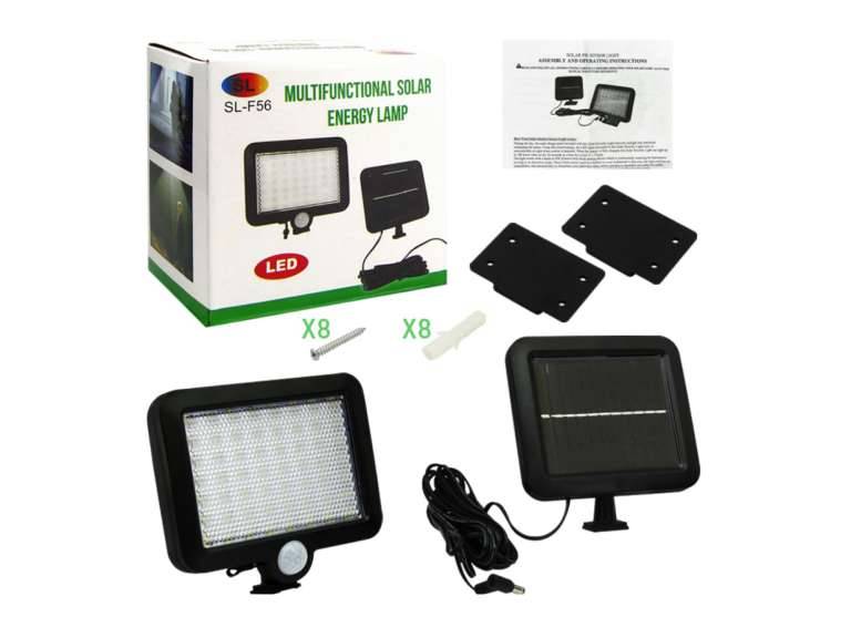 Foco Solar De 10 watts Luz blanca mini Importclick