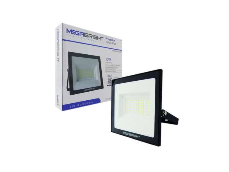 Foco Halógeno LED 50 watts Luz fría 6000 Lúmenes Importclick