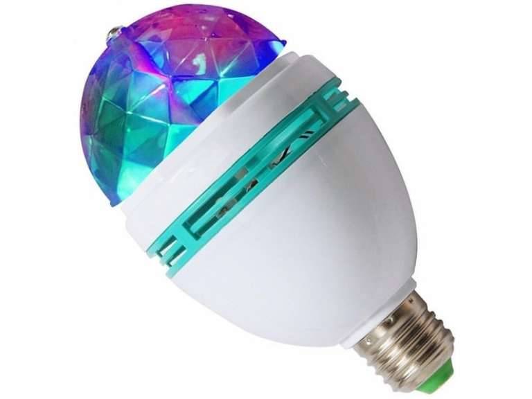 Ampolleta Led disco Colores