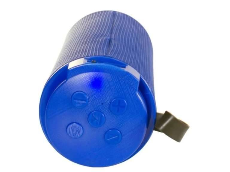 Parlante Bluetooth Recargable con Luz  azul Importclick