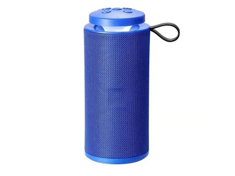 Parlante Bluetooth Recargable con Luz  azul Importclick