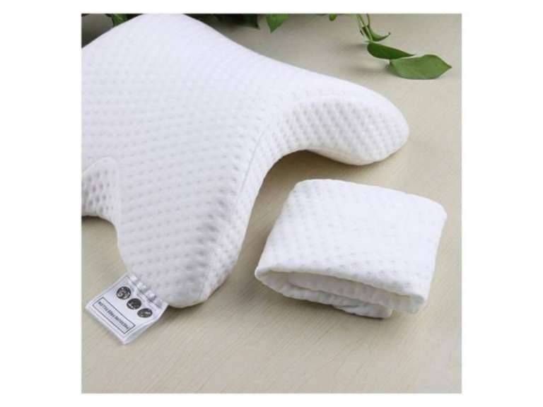 Pack 2 Almohadas Cervical Memoria blanca Importclick