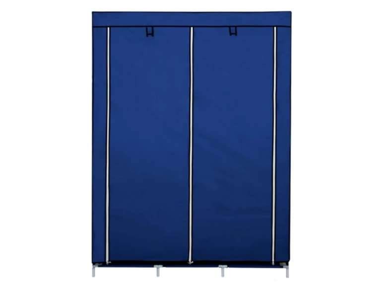 Closet Organizador Armable de tela azul 3 Cuerpos Importclick