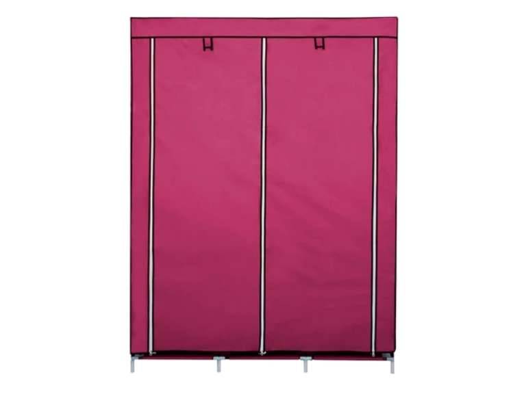 Closet Organizador Armable de tela red wine 3 Cuerpos Importclick