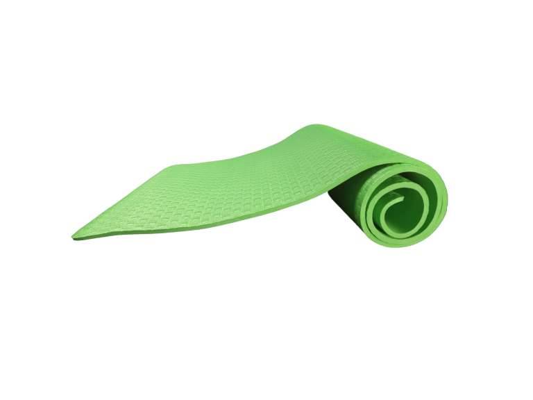 Mat Alfombrilla Yoga Pilates Colchoneta de Ejercicio 8 MM Verde Importclick
