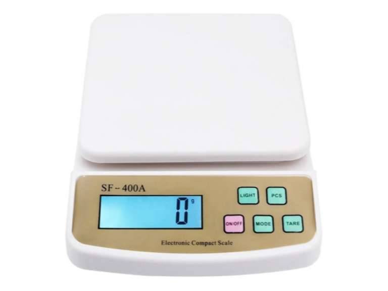 Balanza 1 kg 0.1 grs digital de cocina SF-400A