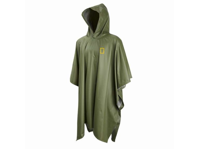 Poncho Natgeo Verde