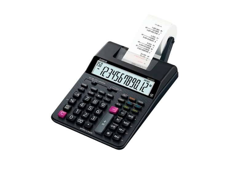 Calculadora Con Rollo Casio HR-100RC-BK-DC