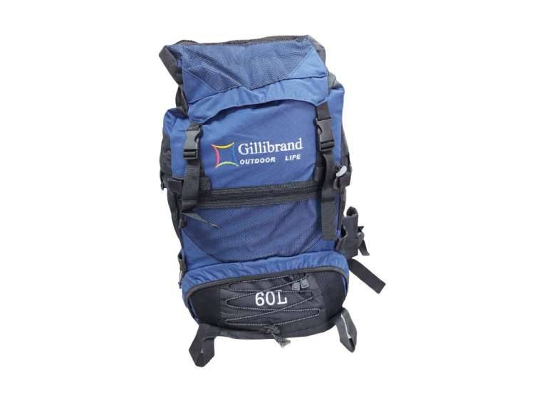 Mochila 60 litros outdoor color Azul