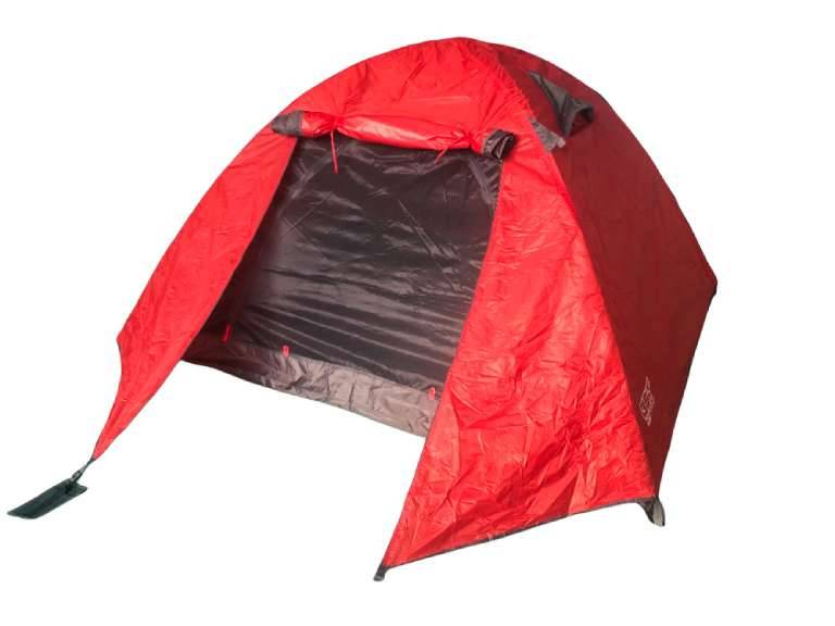 Carpa Yukone 4 personas color Rojo
