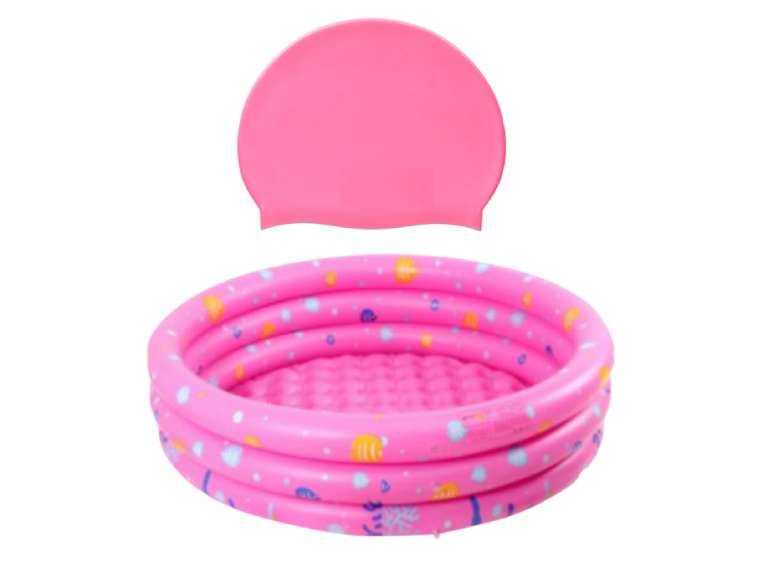 Piscina + Gorro silicina rosa