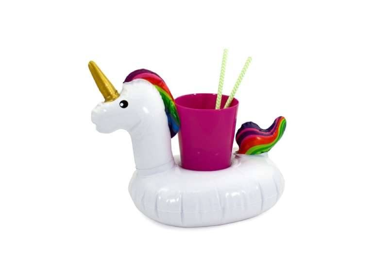 Flotador Unicornio mini porta vaso