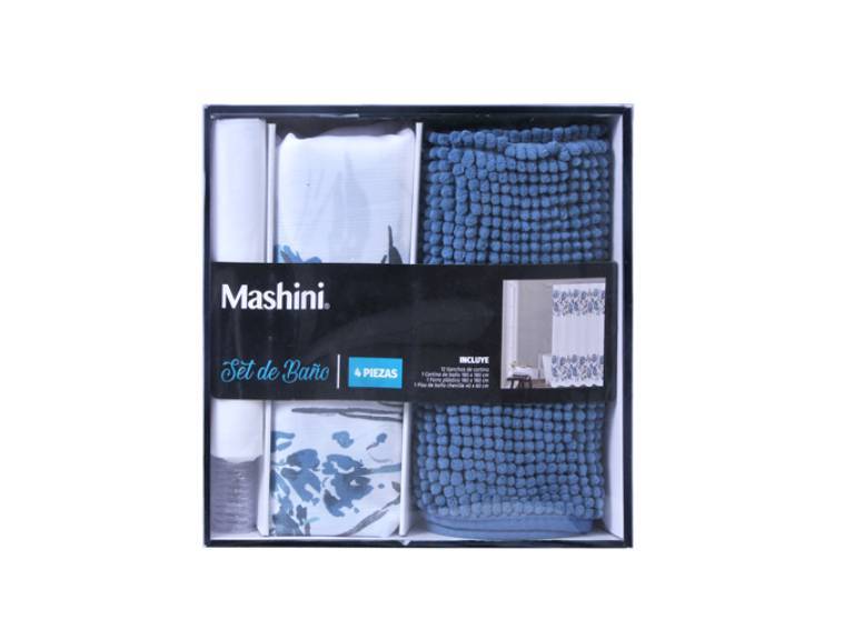 Set Cortina 4 pzas Caja Mashini Gentian