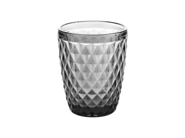 Set 6 vasos gris 240 ml Smooky