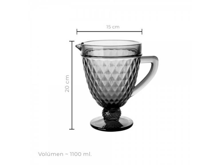 Jarro gris 1100 ml Smooky