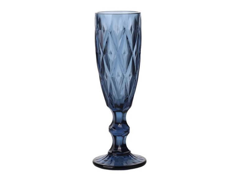 Set 6 copas champagne azul 150 ml Navy