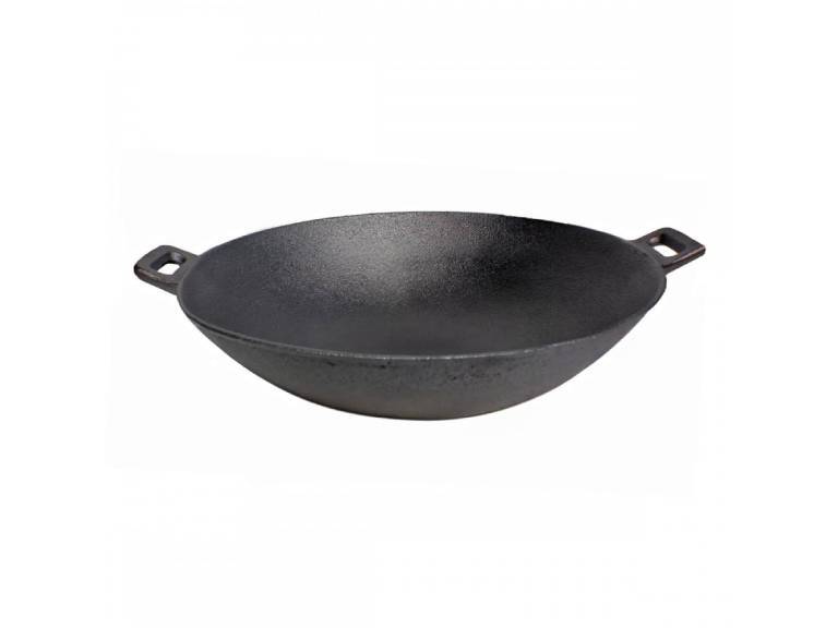 Wok hierro con azas 31 cm Briva