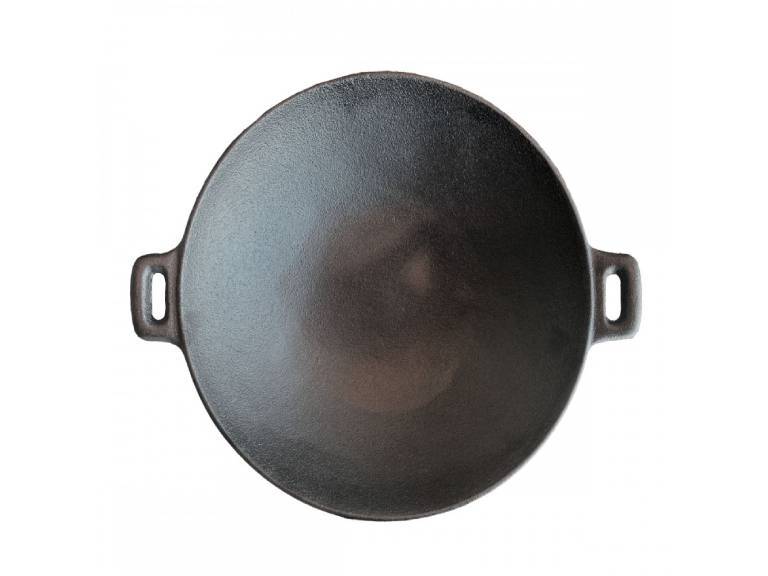Wok hierro con azas 37 cm Briva