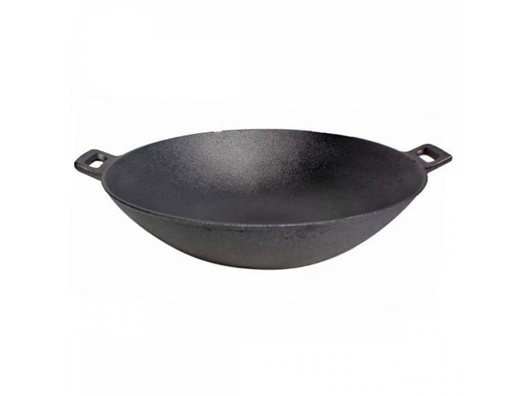 Wok hierro con azas 37 cm Briva