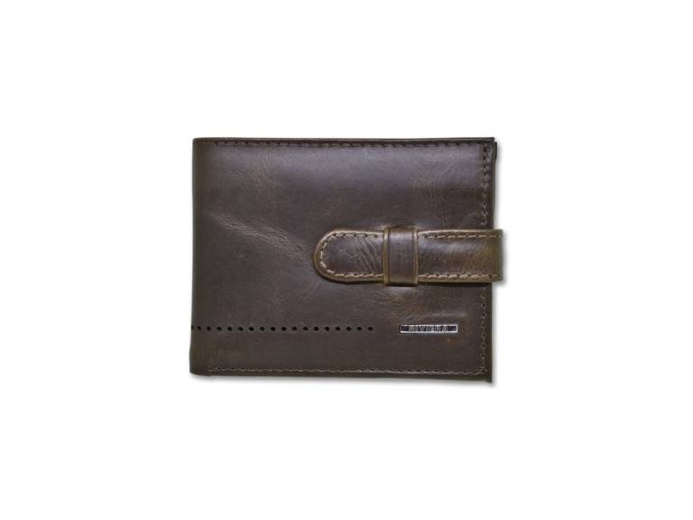 Billetera Lengueta 100% cuero Natural genuino