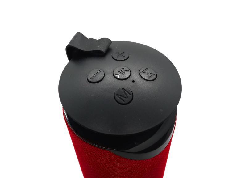 Parlante Bluetooth Recargable con Luz rojo Importclick