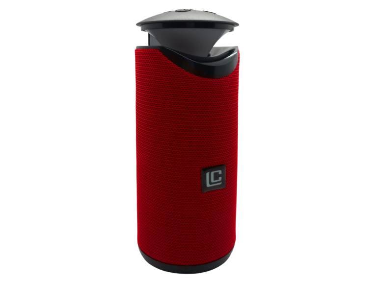 Parlante Bluetooth Recargable con Luz rojo Importclick