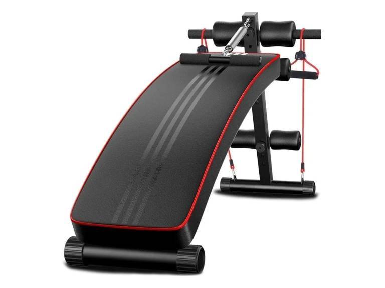 Banca camilla GYM Abdominales Bandas Elásticas Importclick