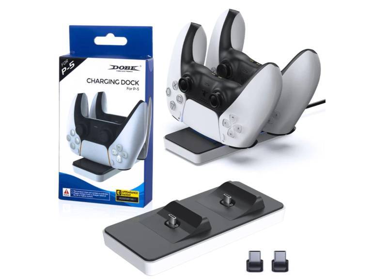Base Doble carga Joystick Ps5 33x18x9 cm Importclick