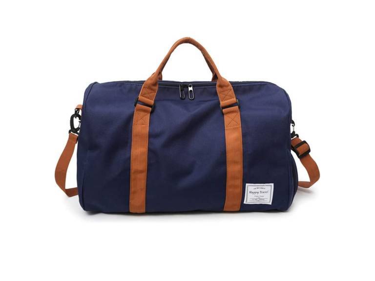 Bolso De Viaje Deporte Gimnasia 35L Azul Importclick
